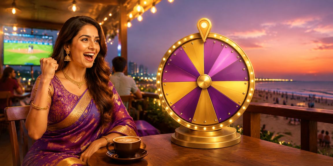 Player enjoying live casino gaming on mobile phone in India